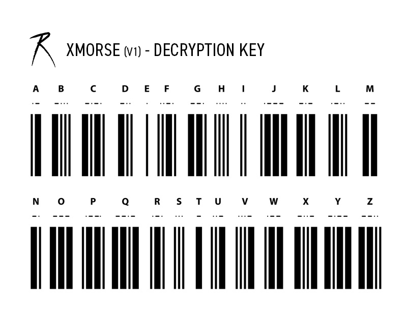 XMorse (Variation 1) - Decryption Key